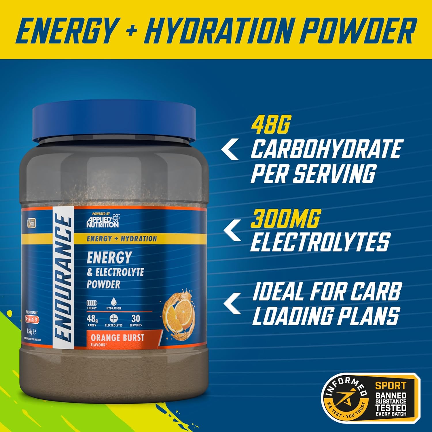 Endurance Breath, Energy and Electrolyte Powder 1.5Kg