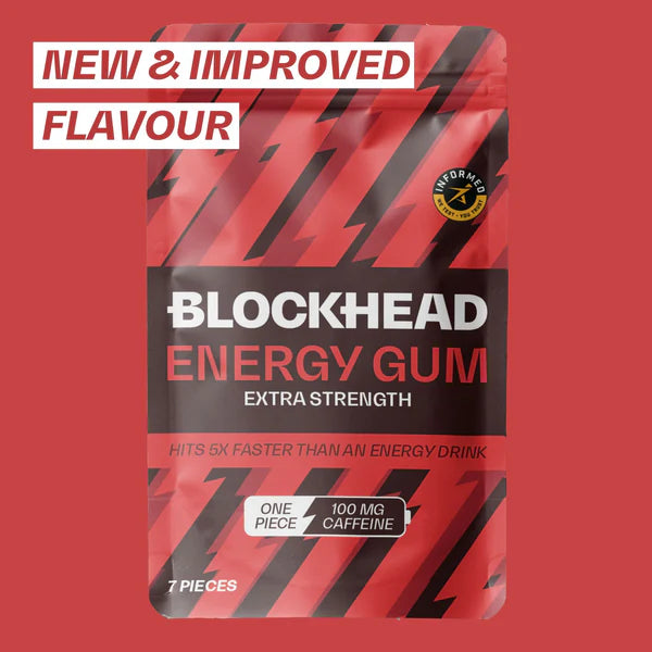 BlockHead Caffeine Energy Gum