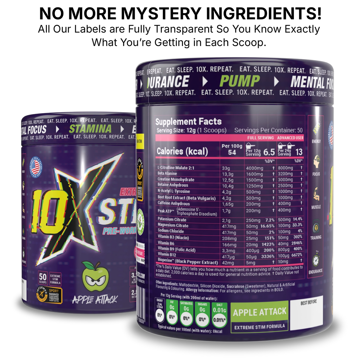 10X STIM Pre-Workout