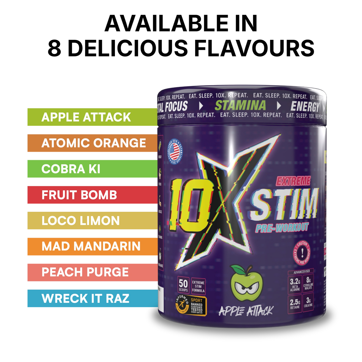 10X STIM Pre-Workout