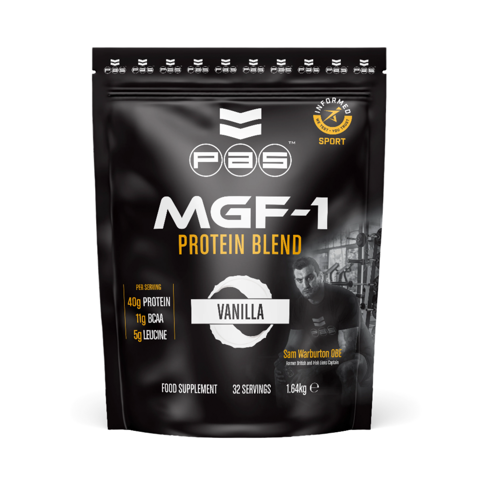 MGF-1 Protein Blend - 3 Flavours Available 1.6Kg Pouches