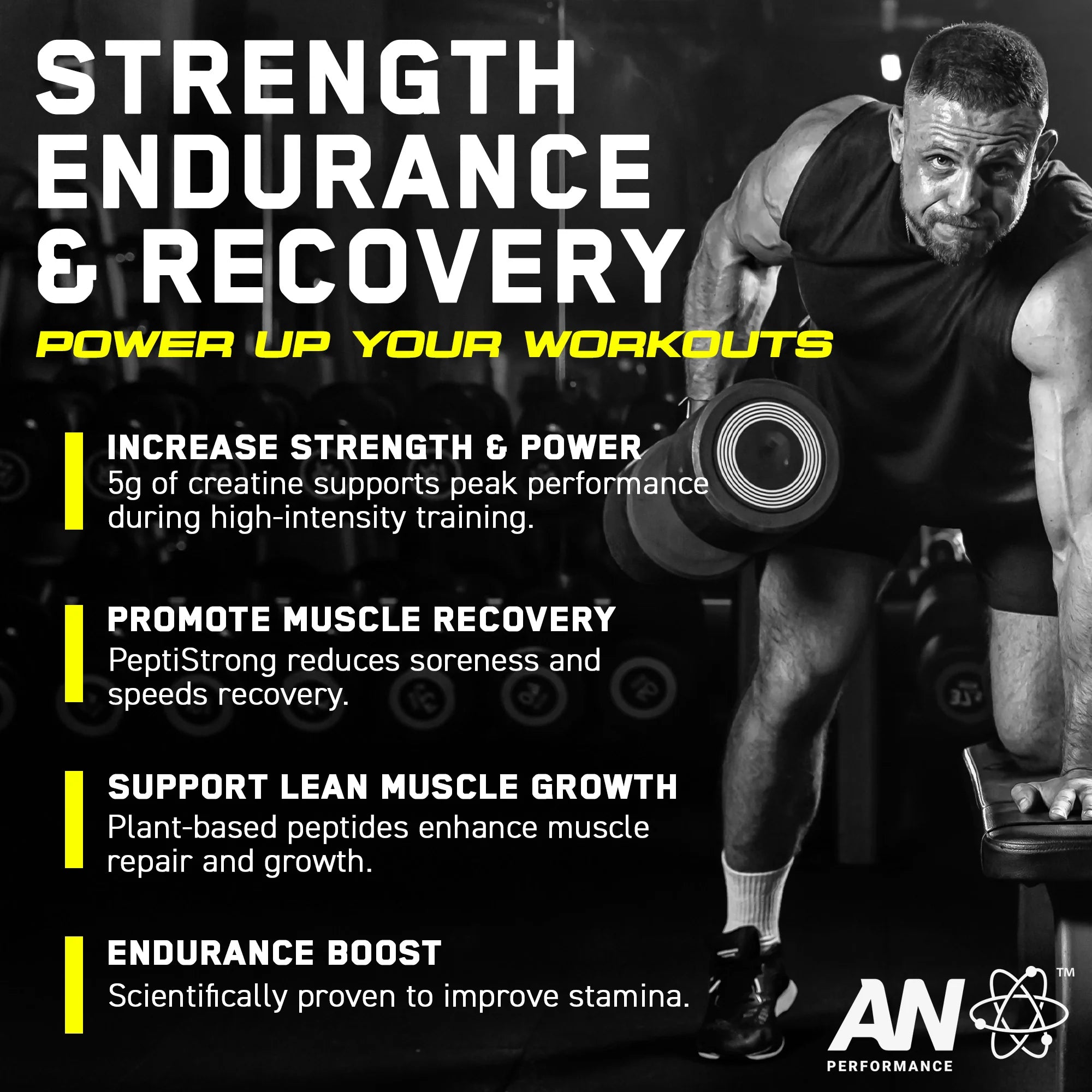 Creatine Monohydrate + Peptide