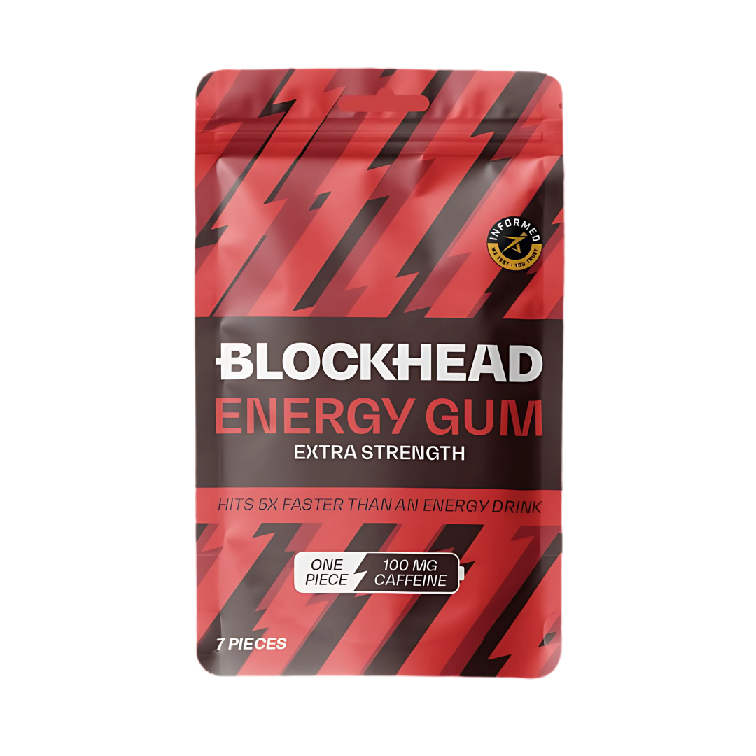 BlockHead Caffeine Energy Gum