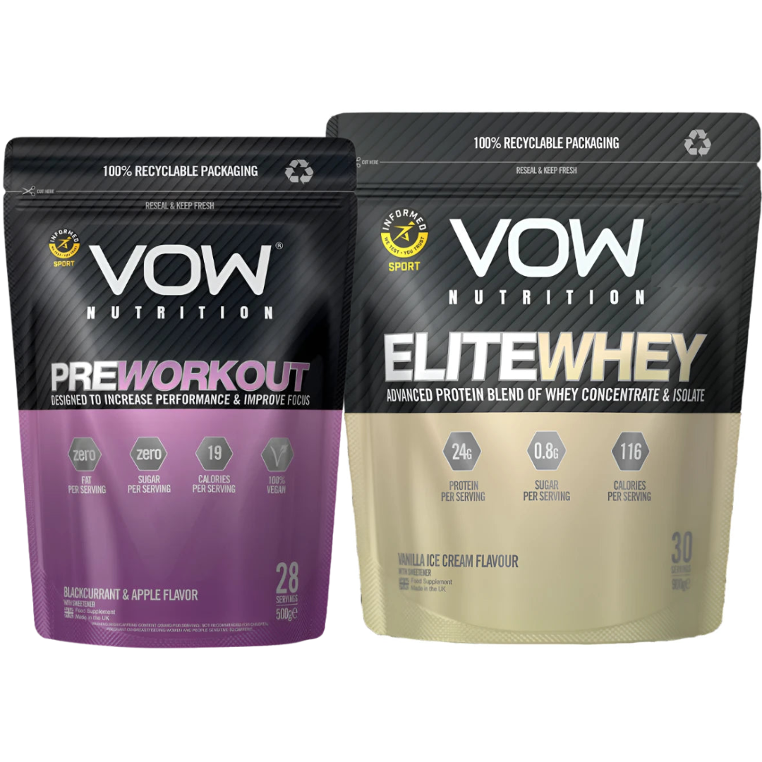 VOW Elite Whey & Pre-workout
