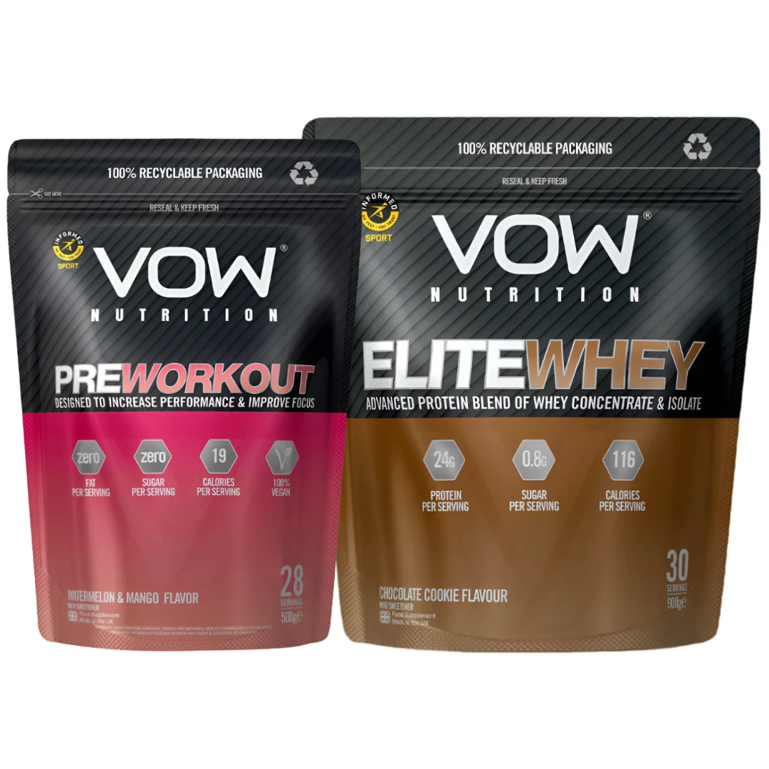 VOW Elite Whey & Pre-workout