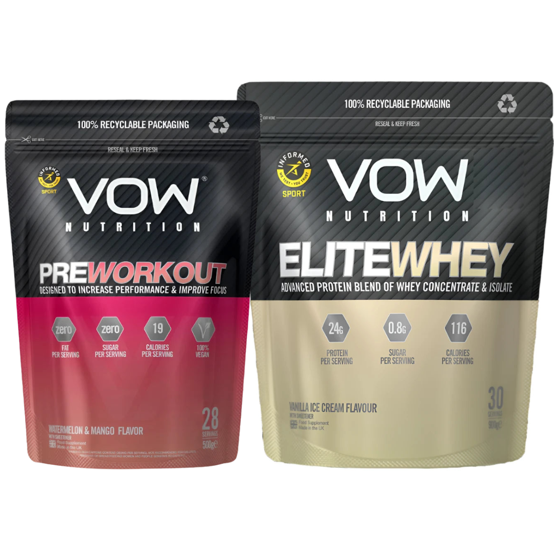 VOW Elite Whey & Pre-workout